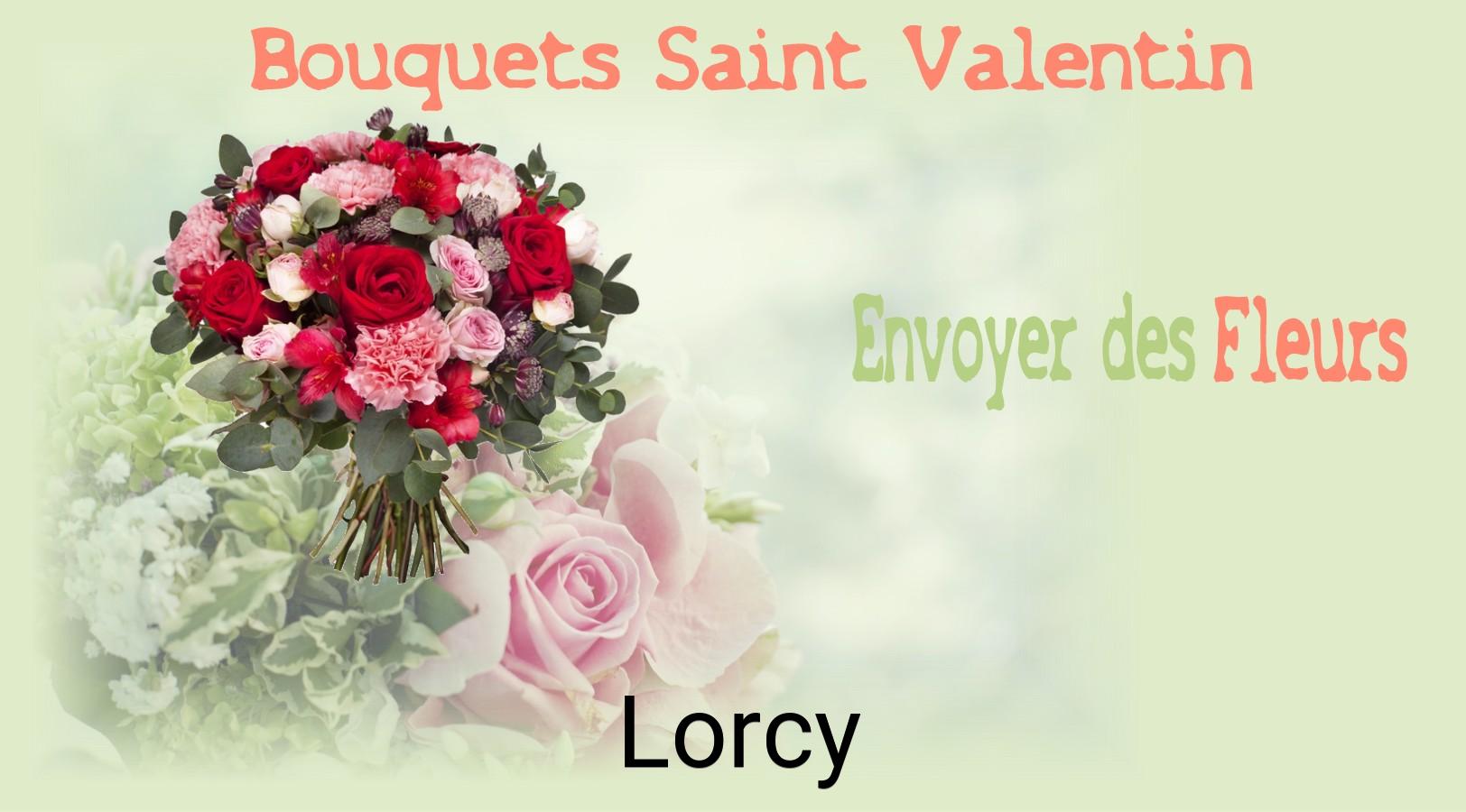 Roses de Saint-Valentin livrées à Lorcy